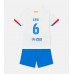 Günstige Barcelona Paez Gavi #6 Babykleidung Auswärts Fussballtrikot Kinder 2023-24 Kurzarm (+ kurze hosen)